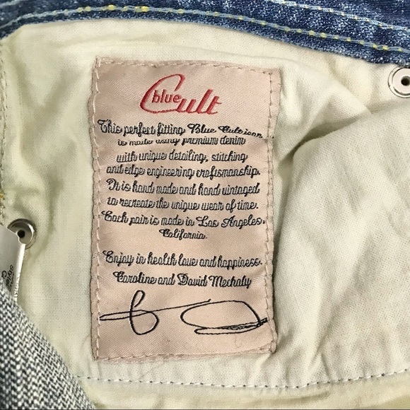 Blue Cult #187 Weekender Flare MidRise Comfort Flare SIZE 28 - Picture 14 of 16